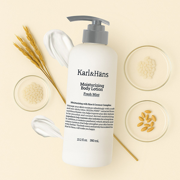 칼앤한스 모이스처라이징 바디로션 390ml 멜로우코코넛/프레시민트