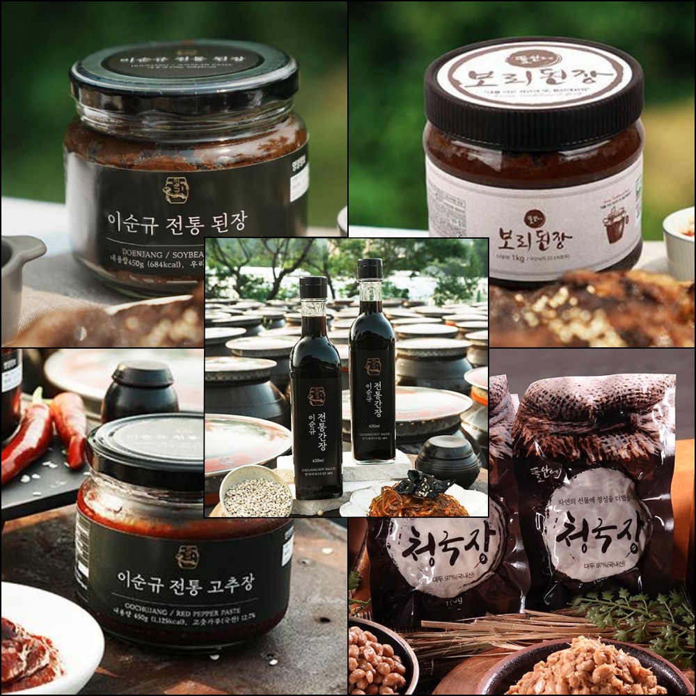 이순규 명인 전통된장/보리된장/청국장/전통고추장/전통간장