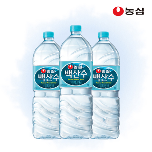 [백산수] 백두산 해발 670M_백산수_생수 2L*6병*2팩(총 12병)