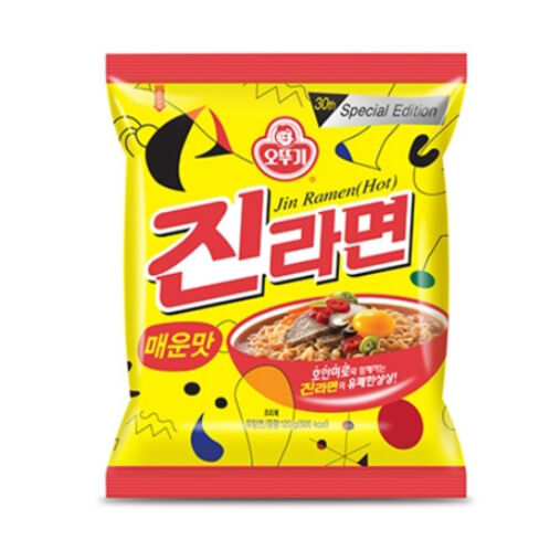 [진라면] 오뚜기 진라면 매운맛 40개입/봉지라면