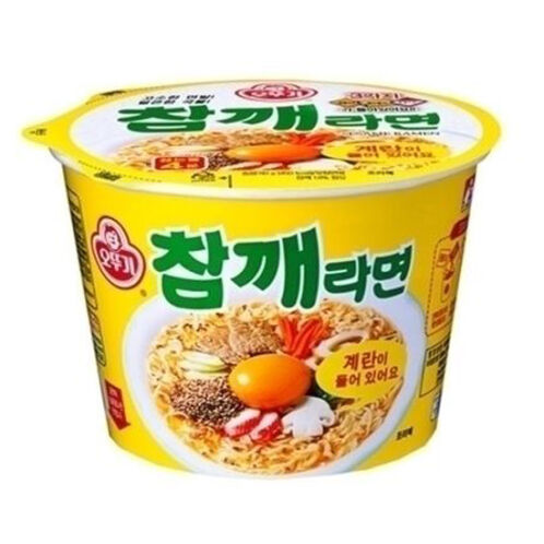 [오뚜기_참깨라면] 오뚜기 참깨라면 큰컵12개입/컵라면