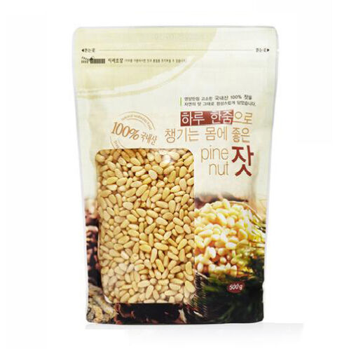 [25년 햇잣/백잣/500g] 가평잣(국내산)/하루한줌_건강 잣 500g