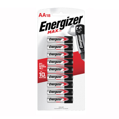 [건전지] 에너자이저 알카라인 [AA(중형_18입) / AAA(소형_18입)]