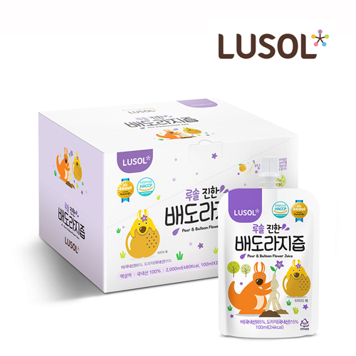 [루솔] 진한 배도라지즙 60포 선물박스