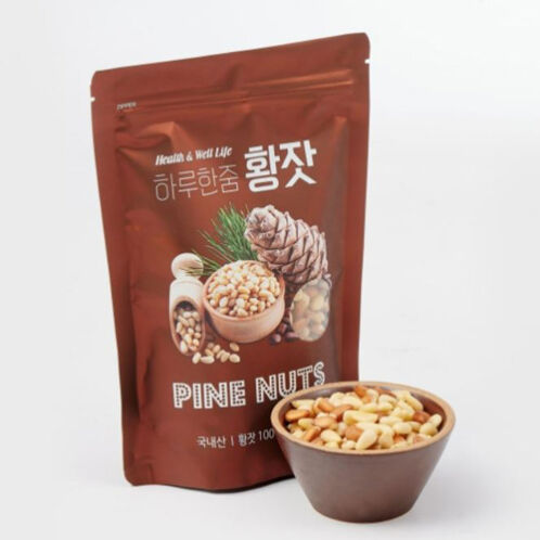 [25년 햇잣/황잣/200g] 가평잣(국내산)/하루한줌_건강 잣 200g