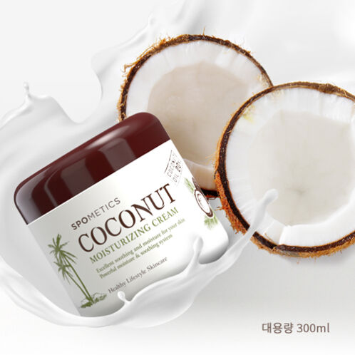 [스포메틱스] 1+1 리얼 핏 모이스춰라이징 크림 코코넛 300ml