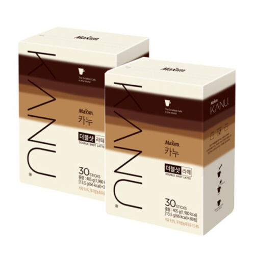 [맥심] 카누 더블샷 라떼 30Tx2개입
