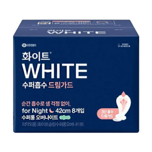 [유한킴벌리] 화이트 수퍼흡수/드림가드 수퍼롱오버