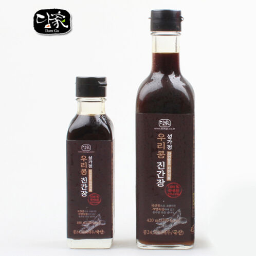 [성가정식품] 우리콩 진간장 180ml/420ml
