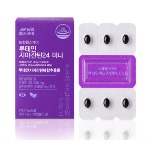 [농협헬스케어] 루테인지아잔틴24 미니 100mg×30캡슐