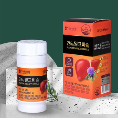 [한미양행] 간에는 밀크씨슬(3개월분) x 3ea