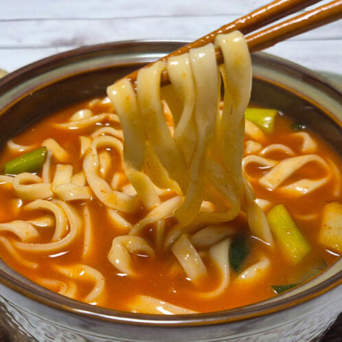 [대전명물] 공주 얼큰이 칼국수 5인세트 (생면5+소스5)