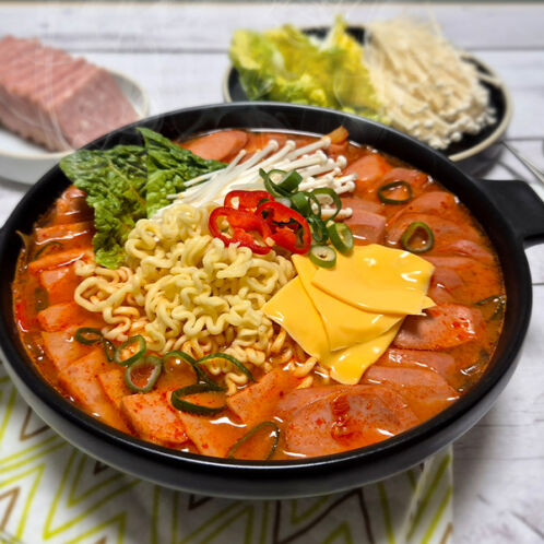 [사나이] 아낌없이 푸짐한 쉐프 부대찌개 1kg