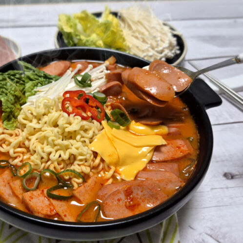[사나이] 아낌없이 푸짐한 쉐프 부대찌개 1kg