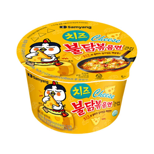 [삼양식품] 큰컵 치즈불닭볶음면(16입)