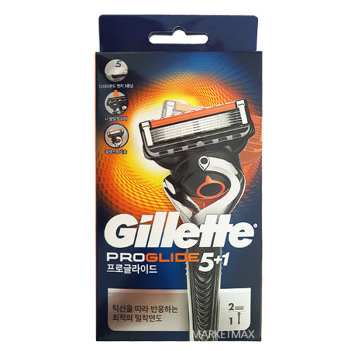 [질레트] 프로글라이드 면도기 매뉴얼 2UP (본체1개/면도날2개)