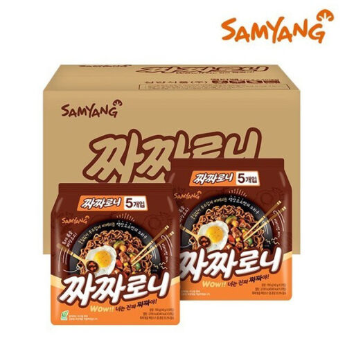 [삼양식품] 볶음짜짜로니(5입멀티) 40개입