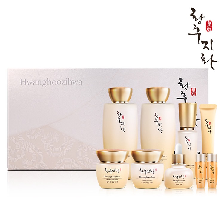 [코리아나I]황후지화 칠자화 7종세트+쇼핑백 (주름개선기능성)