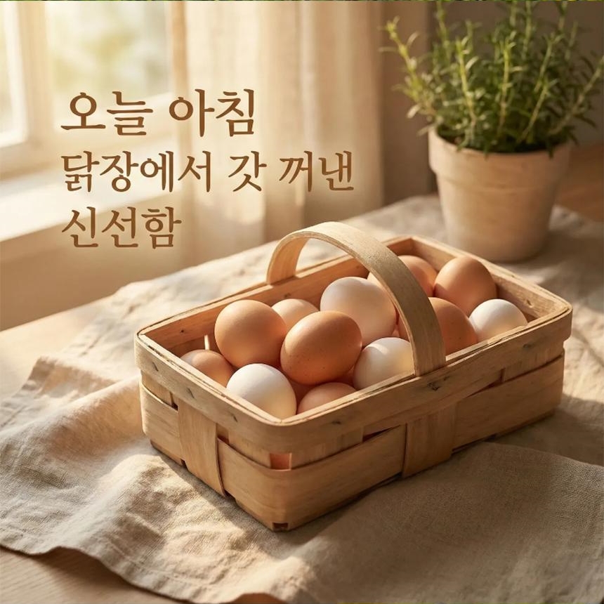 [양계장사람들]무항생제 동물복지 유정란 30구 특 사이즈
