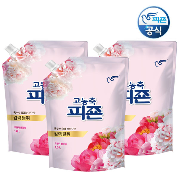 피죤 고농축 섬유유연제 오리지널 1.6Lx3