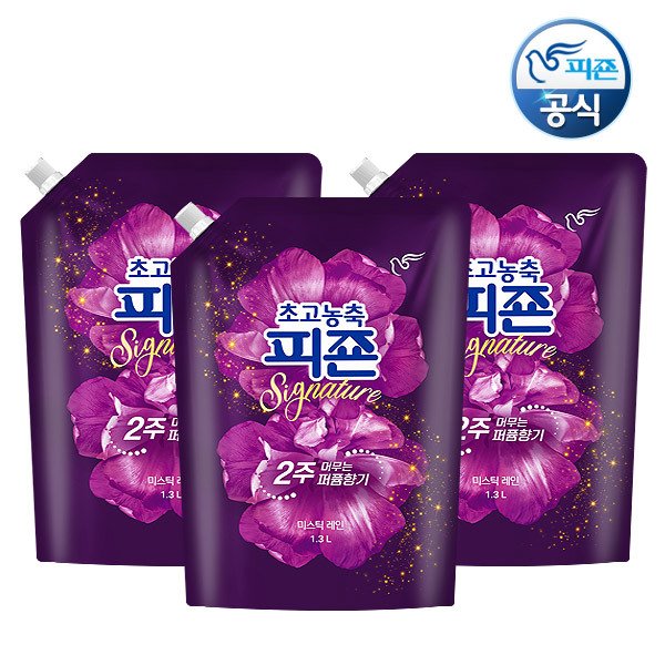 피죤 초고농축 섬유유연제 시그니처 1.3Lx3