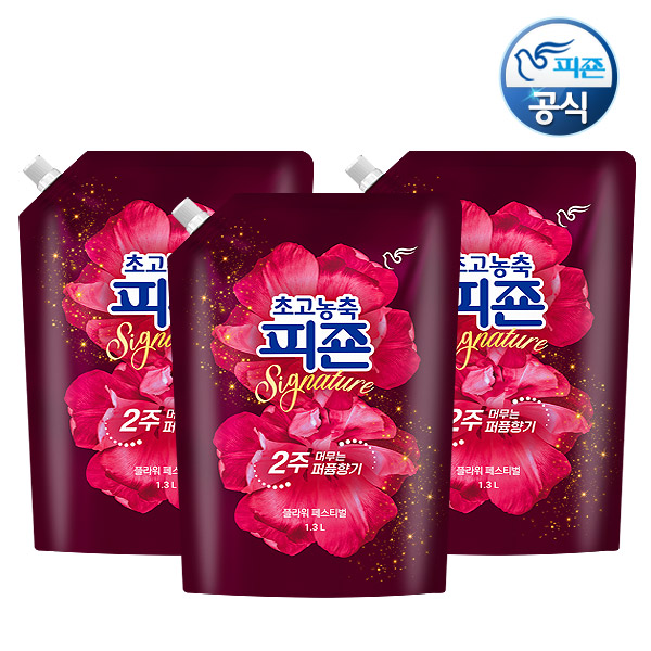 피죤 초고농축 섬유유연제 시그니처 1.3Lx3